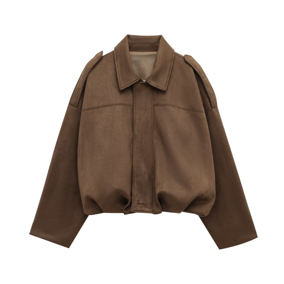 Veste Pilote Homme Effet Daim – Fini Doux Toucher Confort