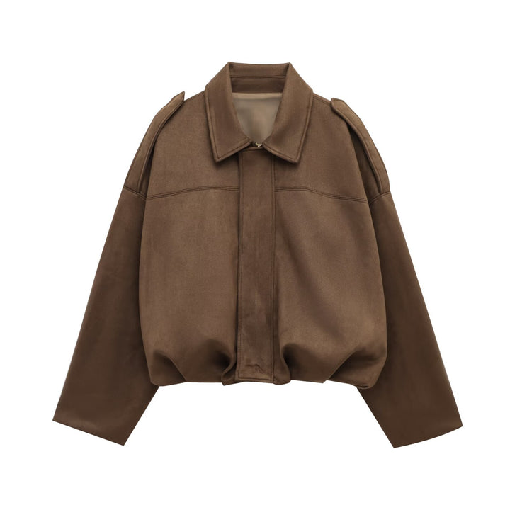 Veste Pilote Homme Effet Daim – Fini Doux Toucher Confort