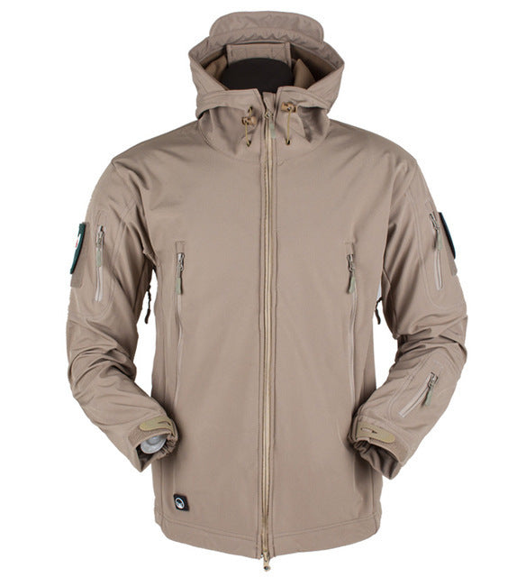 Veste Softshell Homme à Capuche – Coupe Coupe-Vent Urbaine