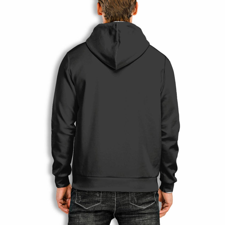Sweatshirt til mænd med 3D-print – løs pasform i urban stil