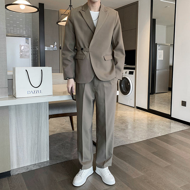 Slim-Herrenanzug – Moderne Jacke und Hose als zweiteiliges Set