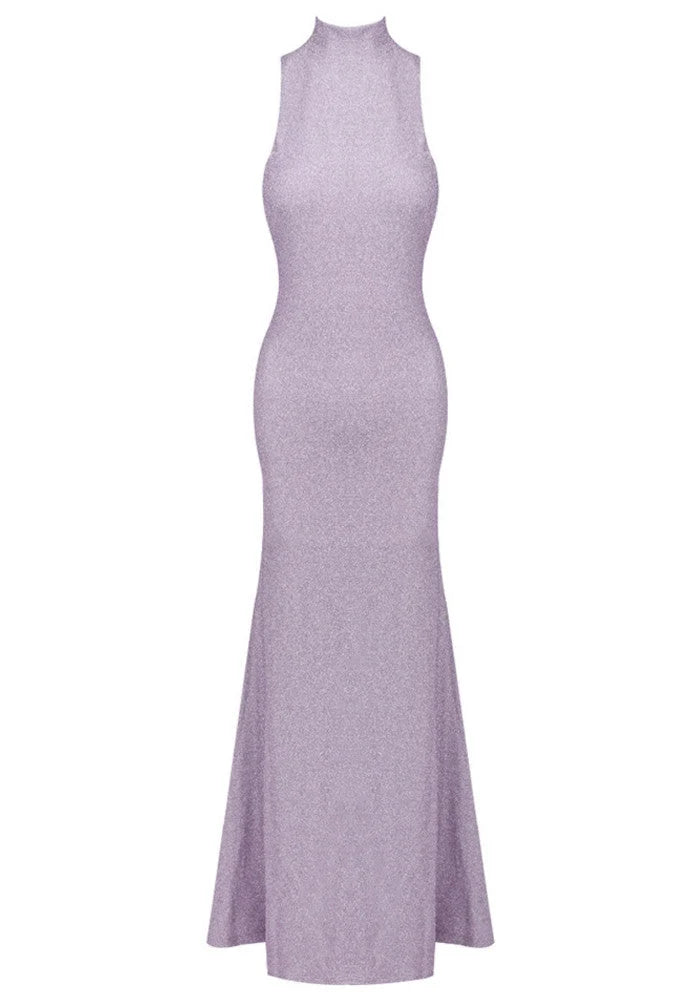 Abito Maxi Donna – Scollo Rotondo, Linea Semplice