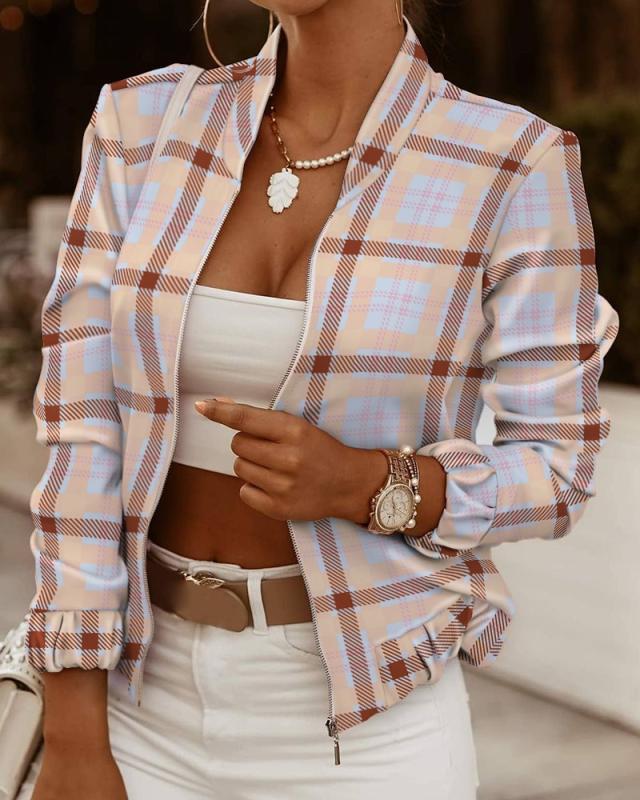 Veste Femme Zippée – Manches Longues Légère