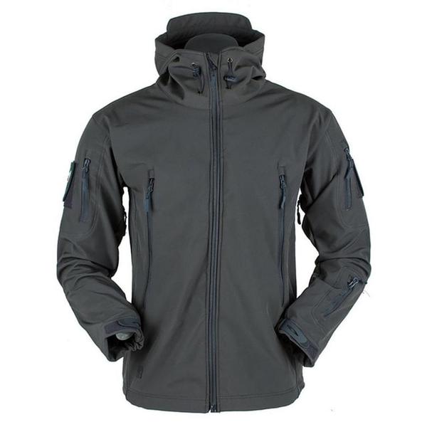 Veste Softshell Homme à Capuche – Coupe Coupe-Vent Urbaine