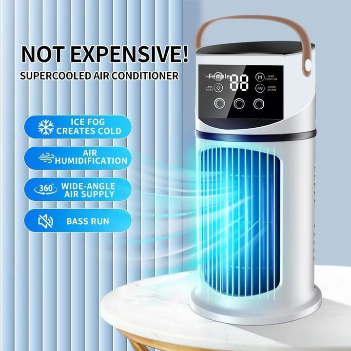 Climatizzatore Portatile Mini USB – Ventilatore Raffreddatore d’Aria da Tavolo