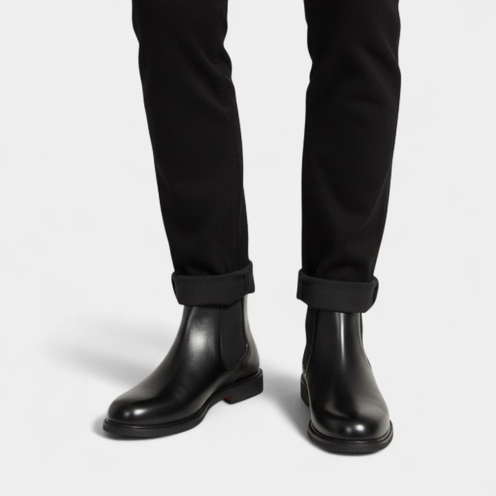 Claire Mode | Chelsea-Stiefel für Herren aus PU-Leder