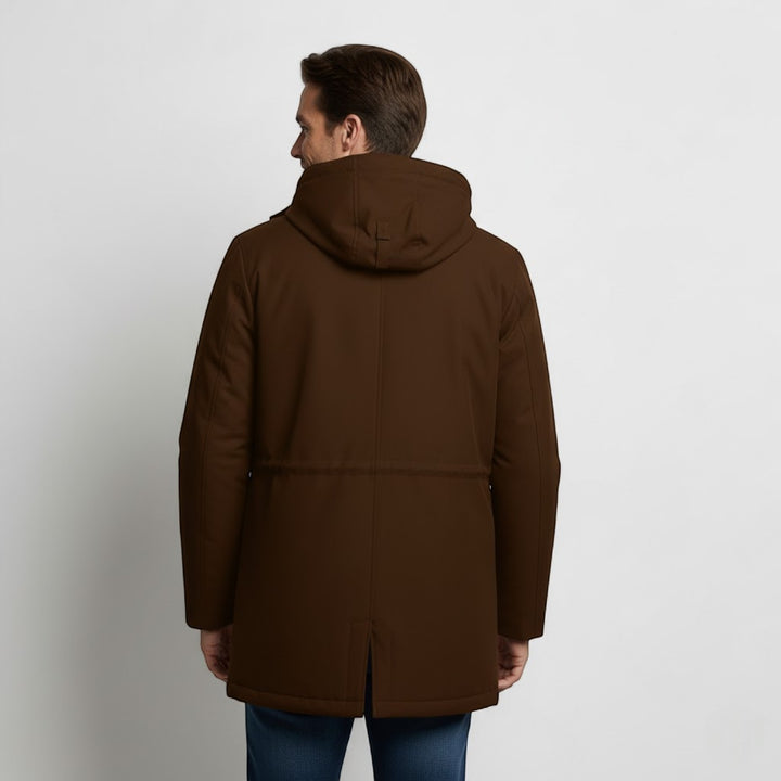 Parka con cappuccio uomo – calore invernale streetwear