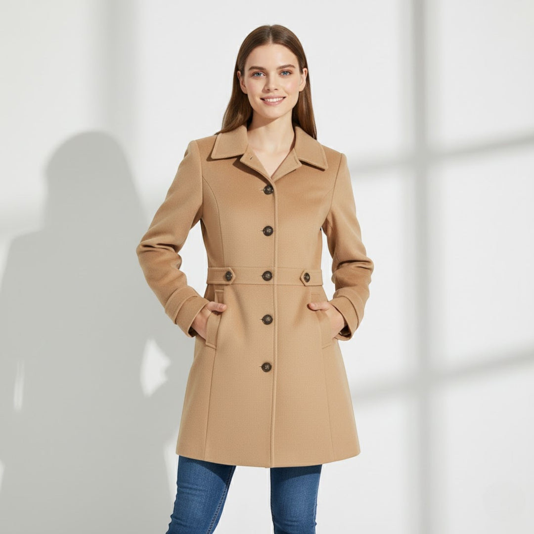 Riche | Eleganter Damen Wintermantel aus Wolle