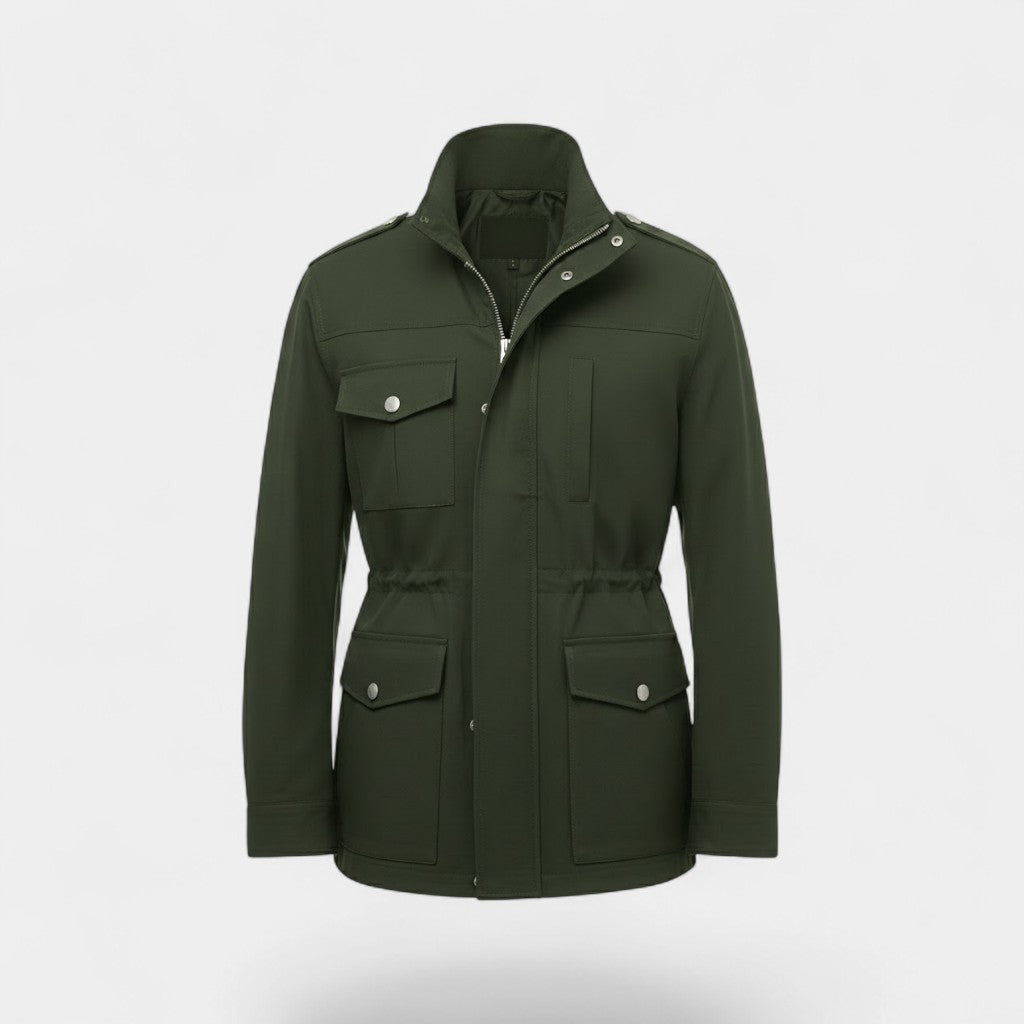 Riche | Giacca vintage uomo in cotone con collo alto