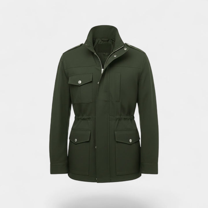 Riche | Giacca vintage uomo in cotone con collo alto