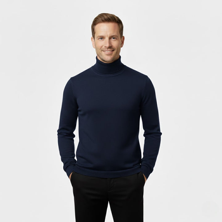Set da 3 maglioni dolcevita uomo slim maniche lunghe – eleganti, raffinati, essenziali quotidiani