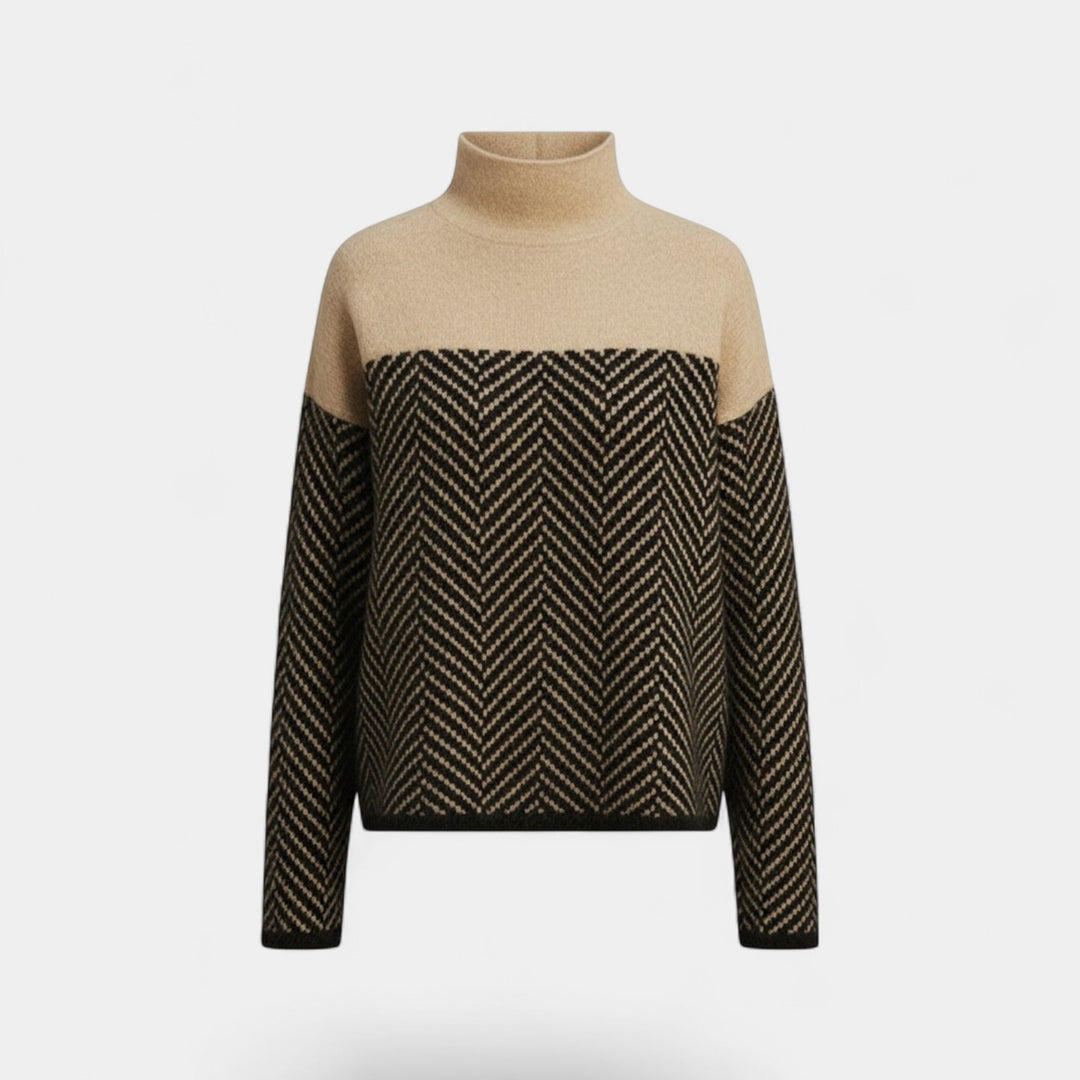 Riche | Damenrollkragenpullover 100 % Wolle