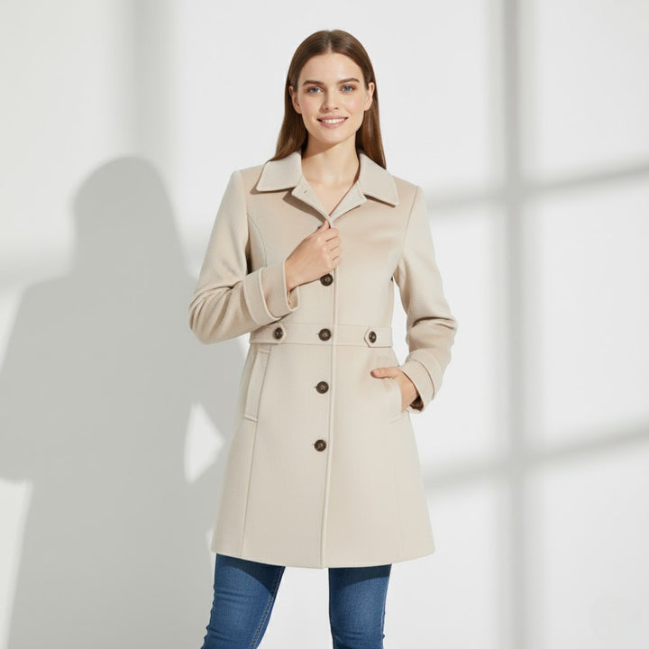 Riche | Eleganter Damen Wintermantel aus Wolle