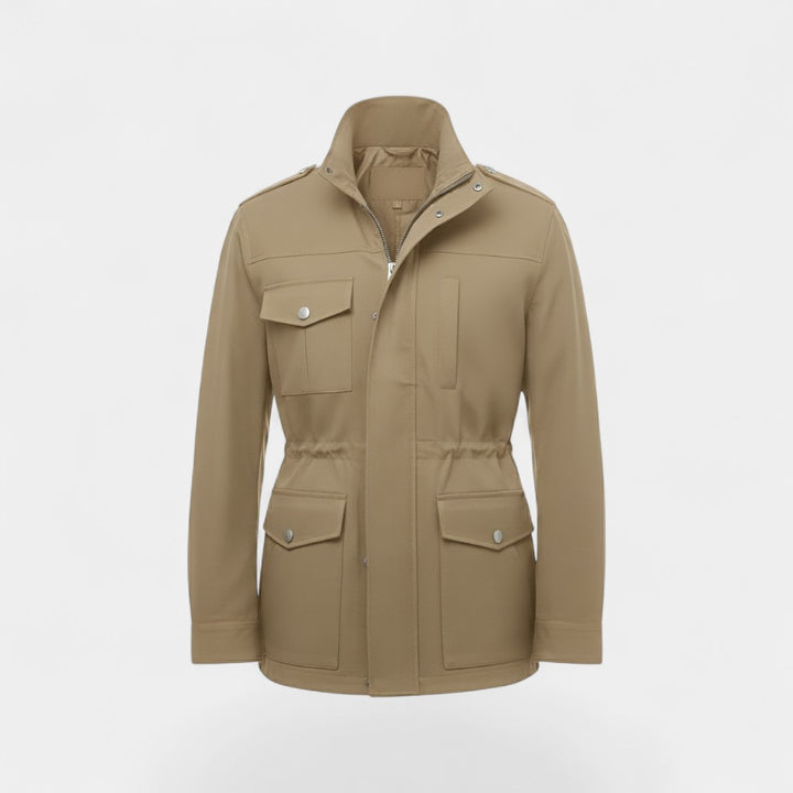Riche | Giacca vintage uomo in cotone con collo alto