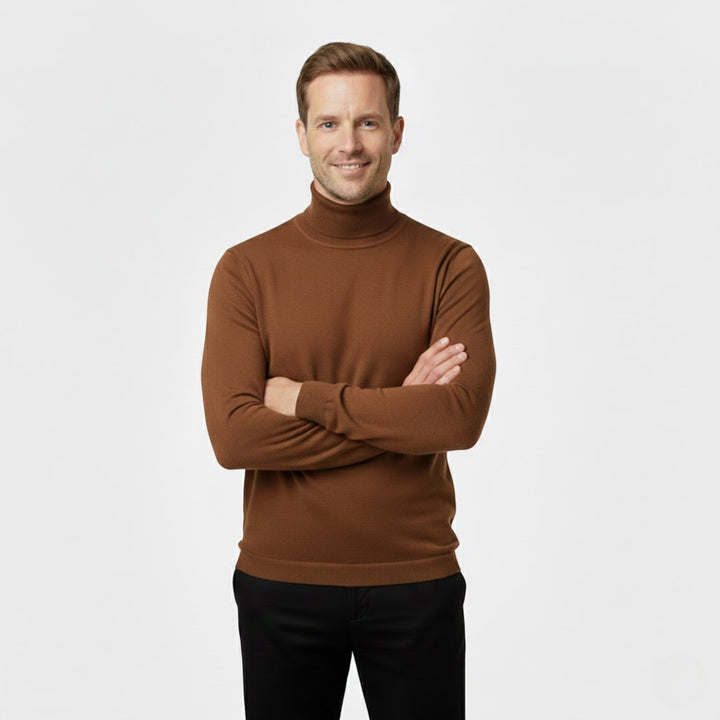 Set da 3 maglioni dolcevita uomo slim maniche lunghe – eleganti, raffinati, essenziali quotidiani