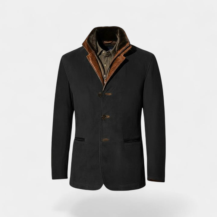 Claire Mode | Giacca vintage uomo in camoscio