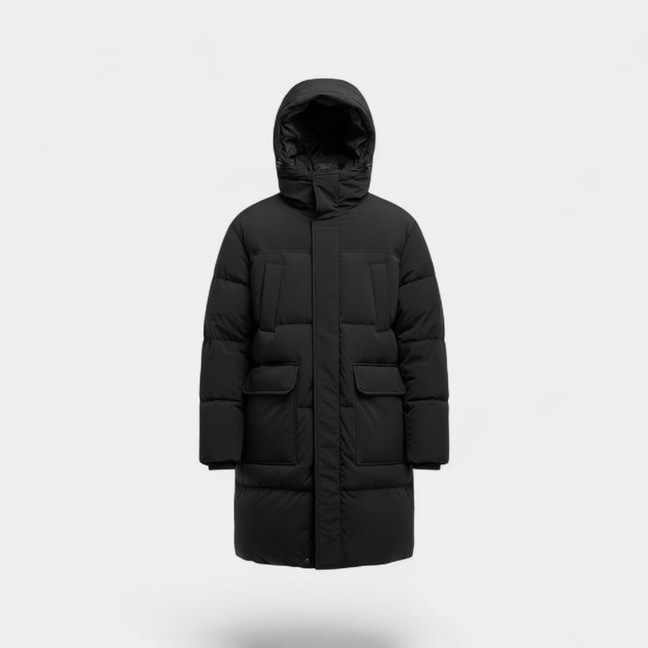 Claire Mode | Cappotto Invernale Uomo – Lungo Impermeabile con Cappuccio