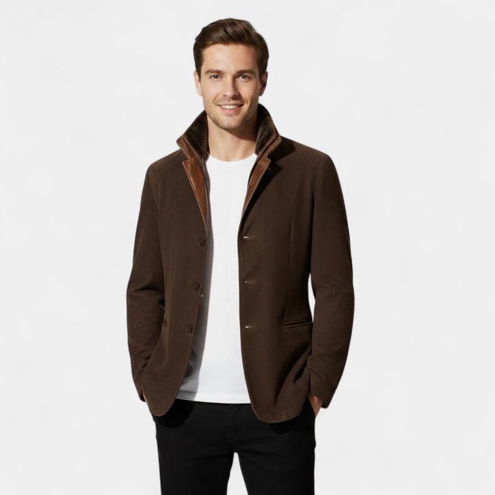 Claire Mode | Giacca vintage uomo in camoscio