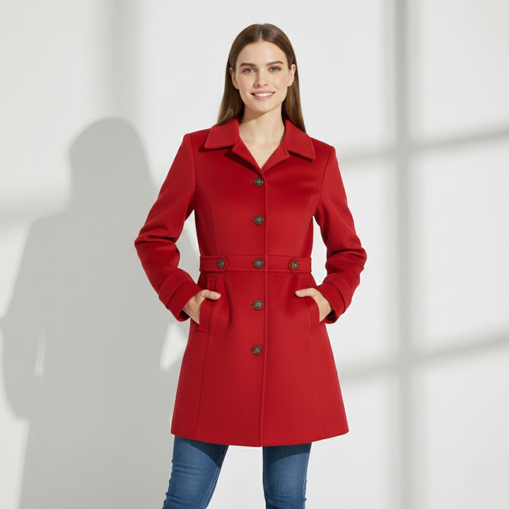 Riche | Eleganter Damen Wintermantel aus Wolle