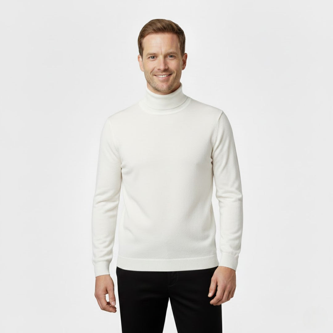 Set da 3 maglioni dolcevita uomo slim maniche lunghe – eleganti, raffinati, essenziali quotidiani