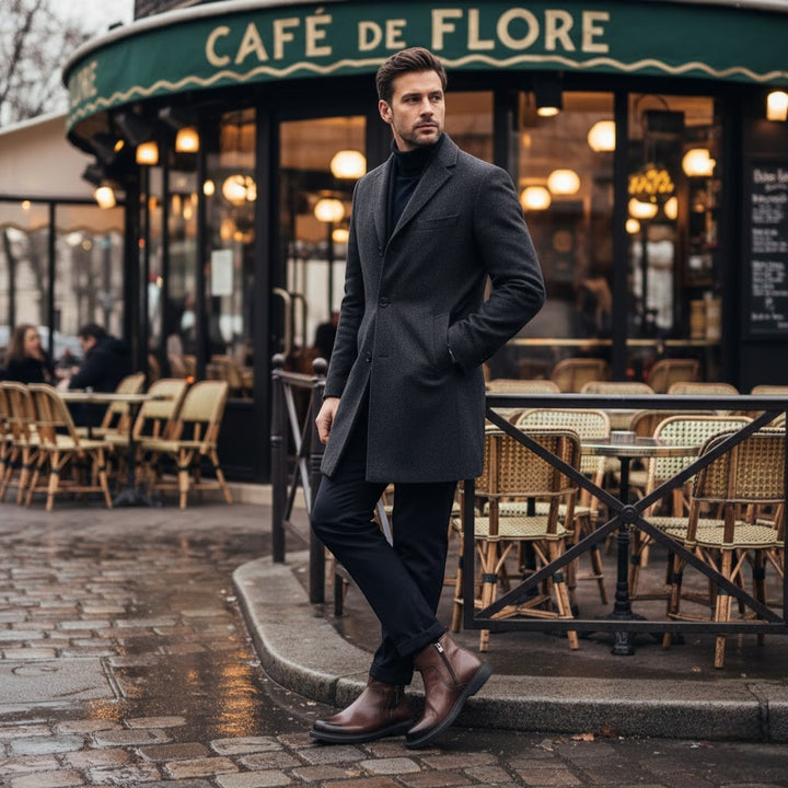 Claire Mode | Chelsea-Stiefel für Herren aus Leder