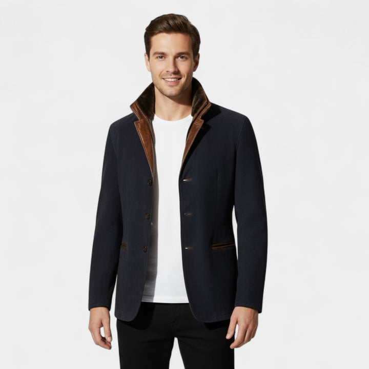 Claire Mode | Giacca vintage uomo in camoscio