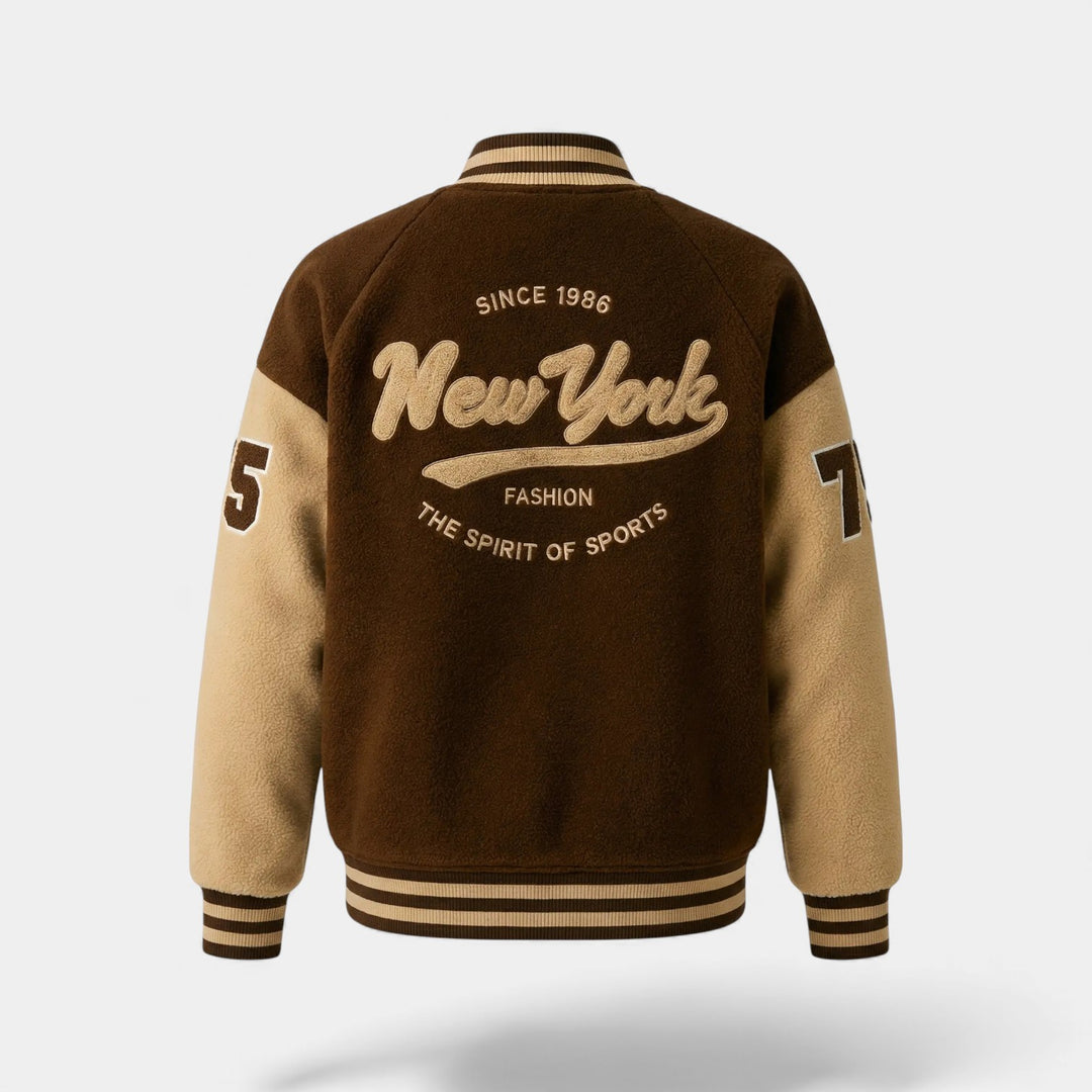 Giacca Varsity in cashmere uomo