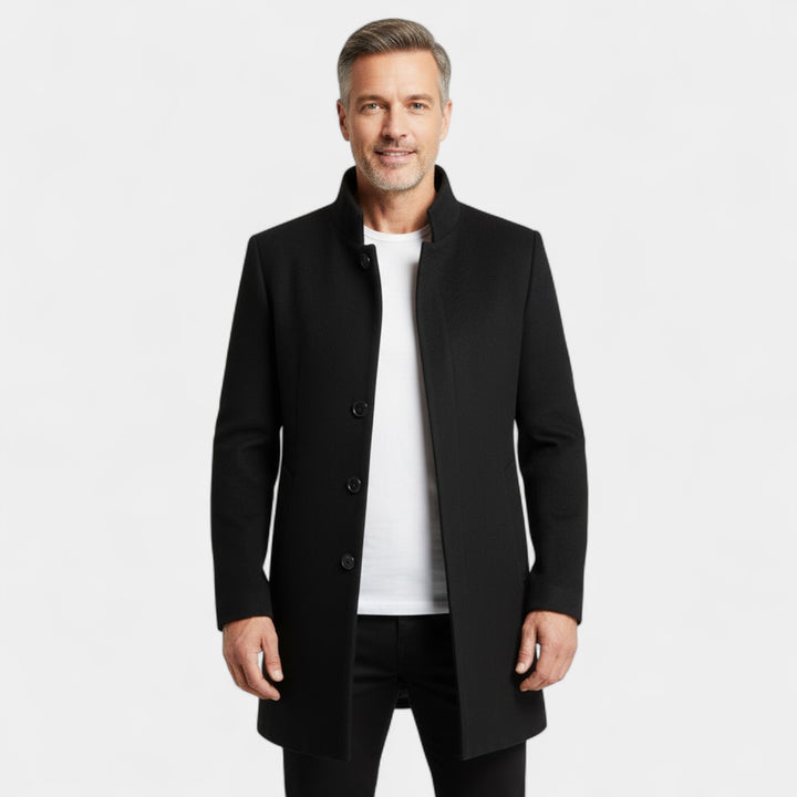 Claire Mode | Cappotto Uomo in Lana – Trench Lungo Elegante