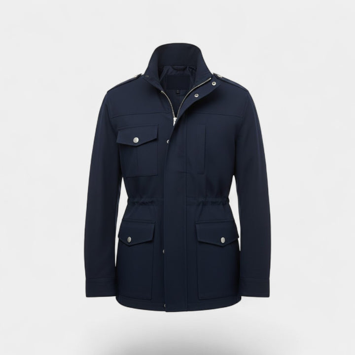 Riche | Giacca vintage uomo in cotone con collo alto