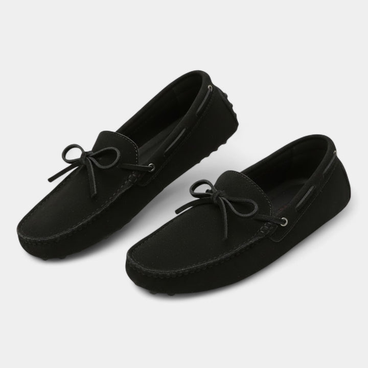 Claire Mode | Herrenslipper aus Wildleder – Mit Schnürung