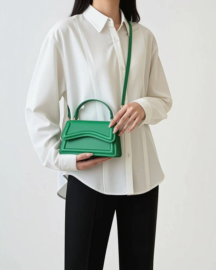 Borsa a tracolla mini in pelle per donna – Formato compatto