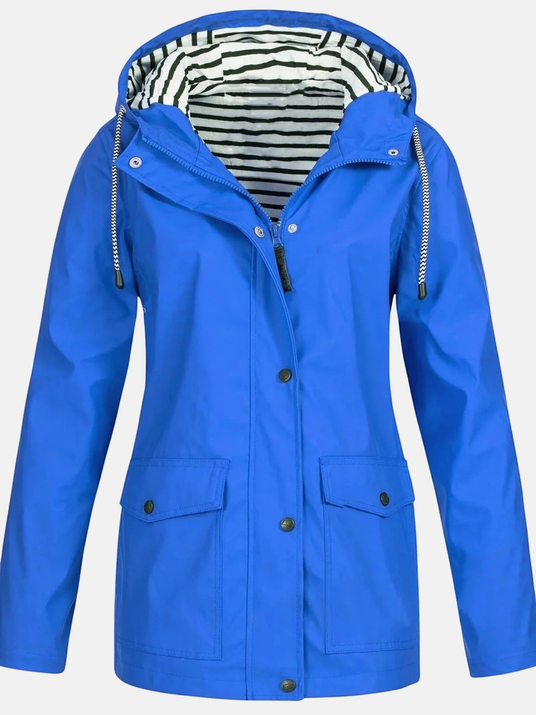 Damen Regenjacke mit Kapuze – Weite Leichte Passform | Wasserdichte Außenhülle