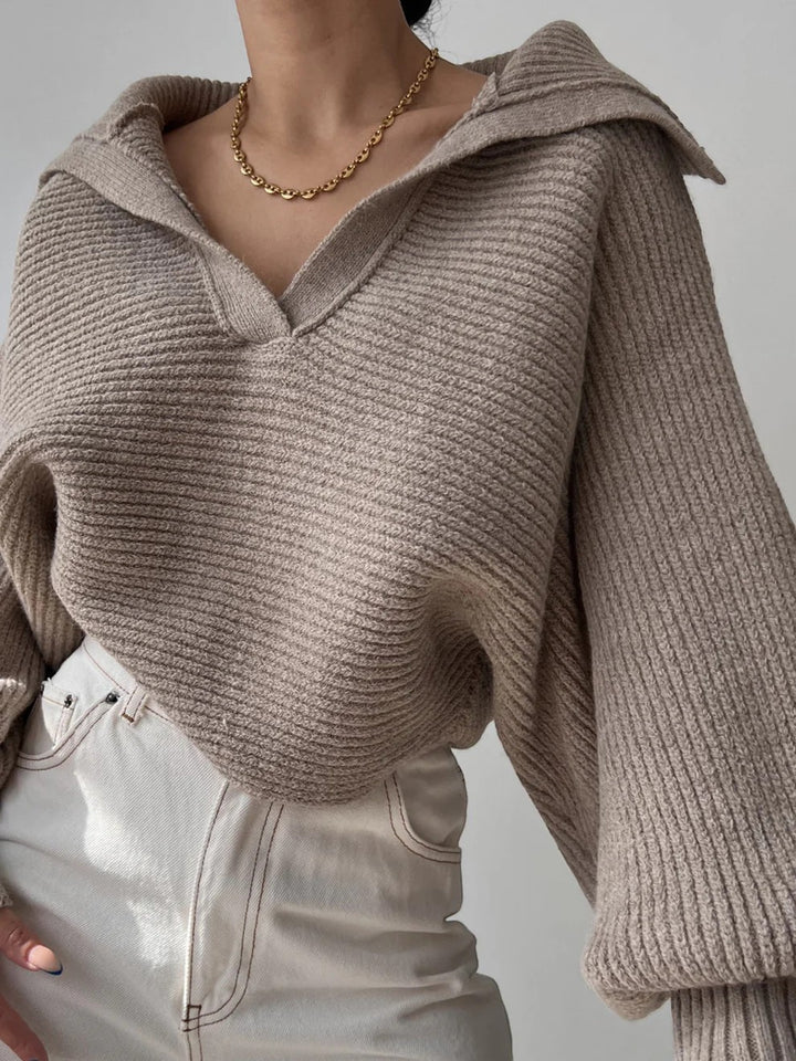 Claire Mode | Weicher Strickpullover für Damen