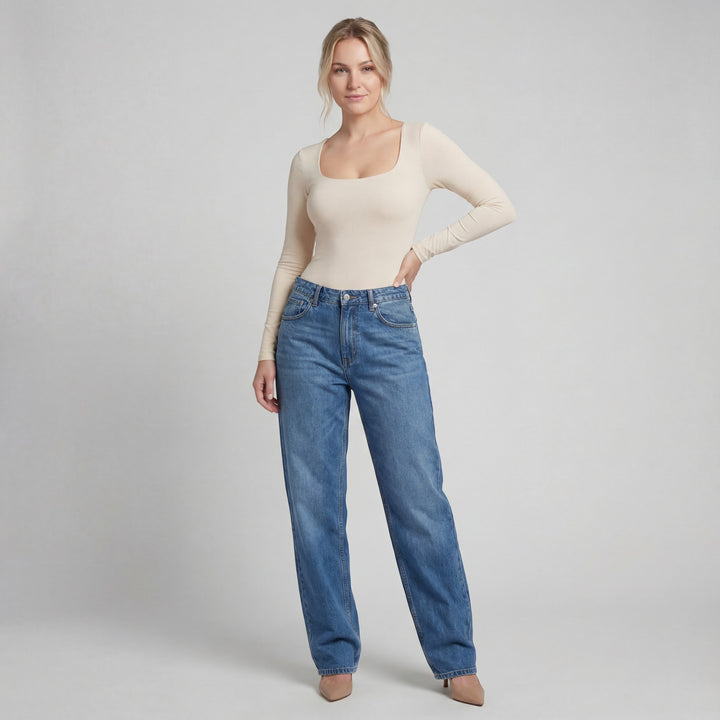 Nahtloser Shaping-Body aus Nylon für Damen – Figurformende Passform