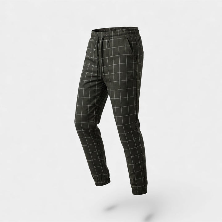 Claire Mode | Pantaloni uomo in cotone a quadri