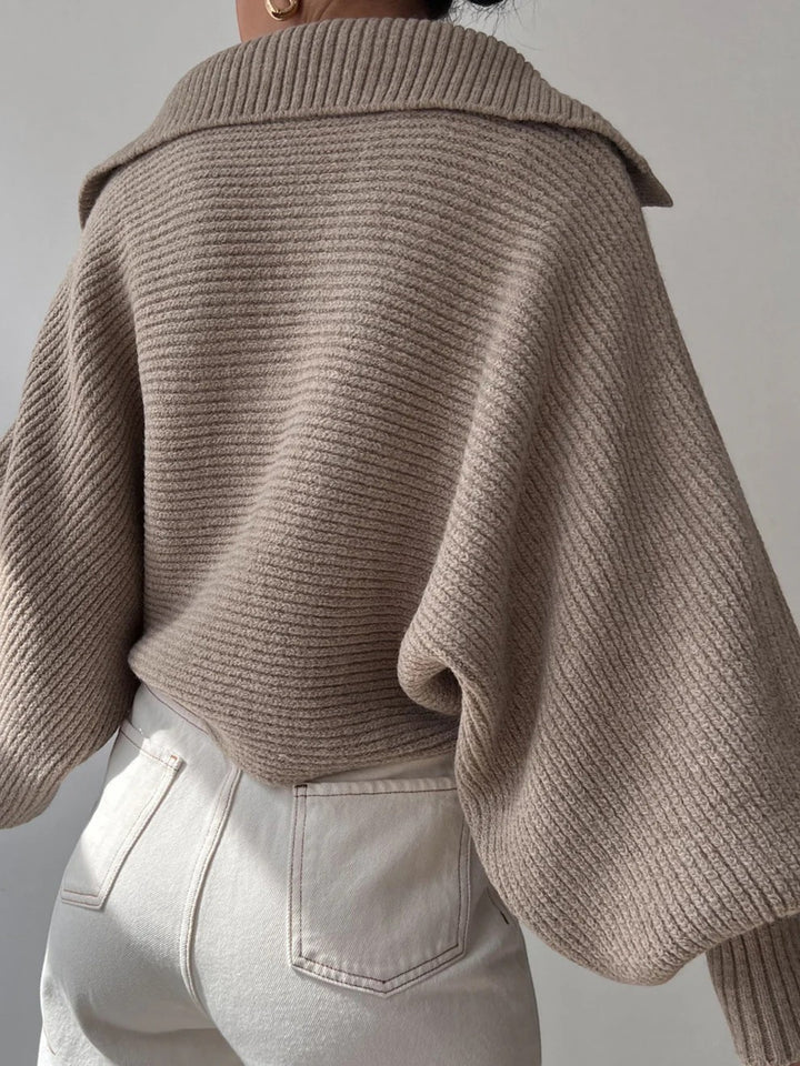 Claire Mode | Weicher Strickpullover für Damen