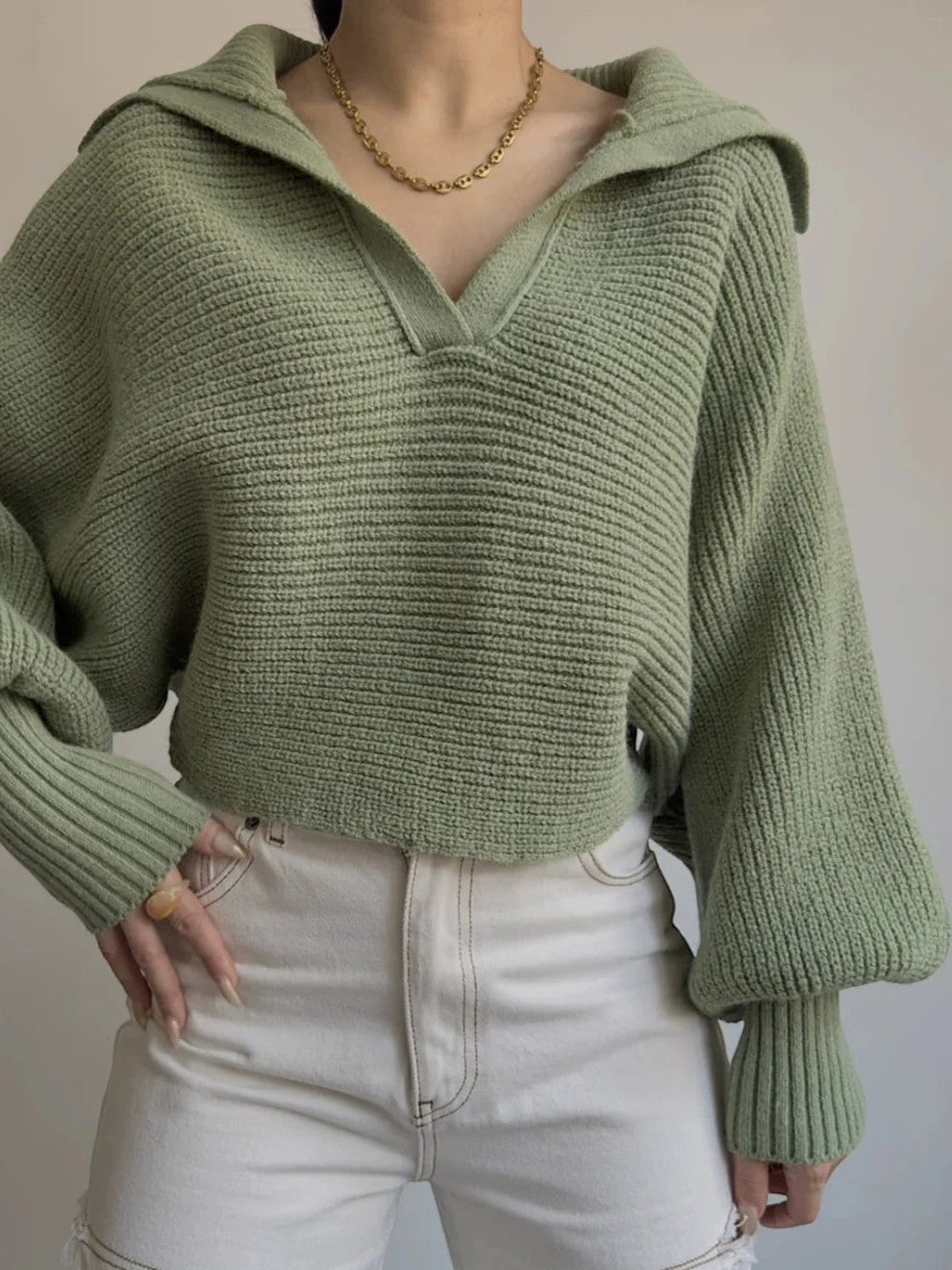 Claire Mode | Weicher Strickpullover für Damen