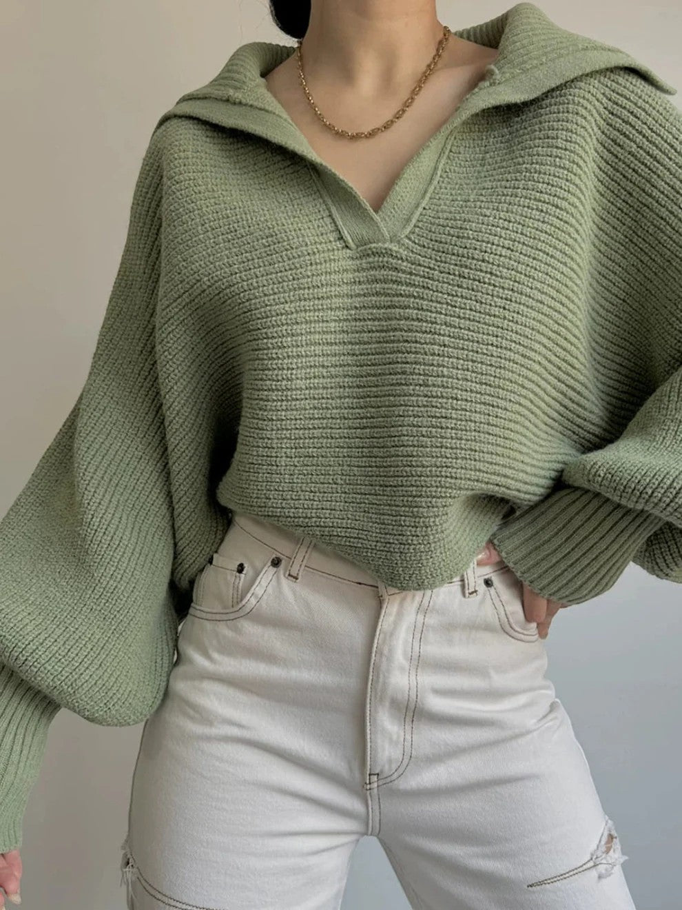 Claire Mode | Weicher Strickpullover für Damen