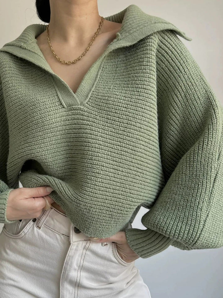 Claire Mode | Weicher Strickpullover für Damen