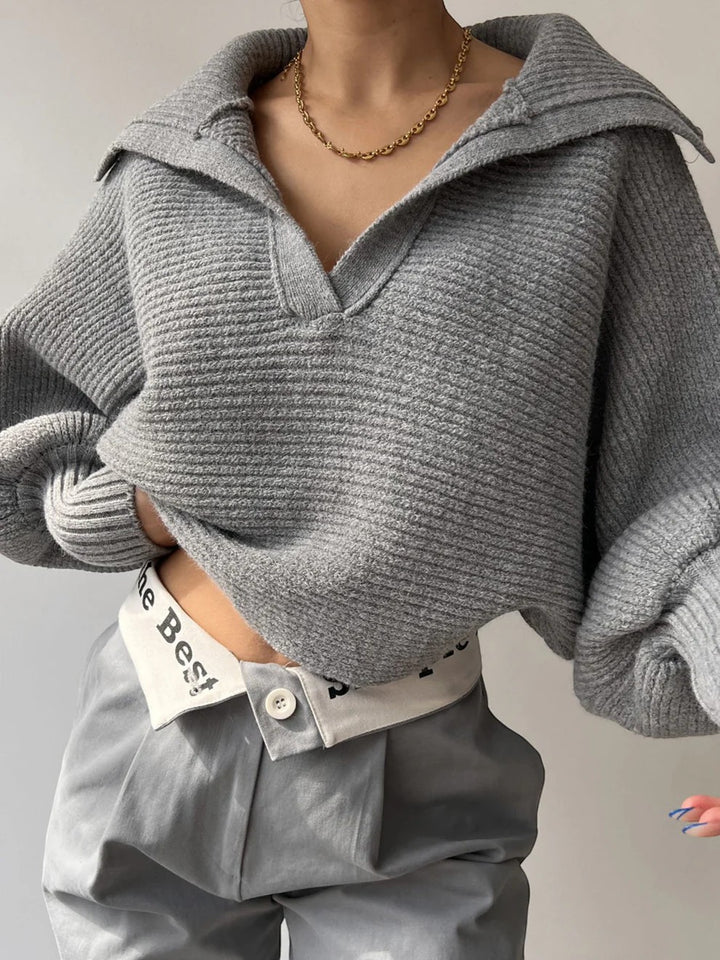 Claire Mode | Weicher Strickpullover für Damen