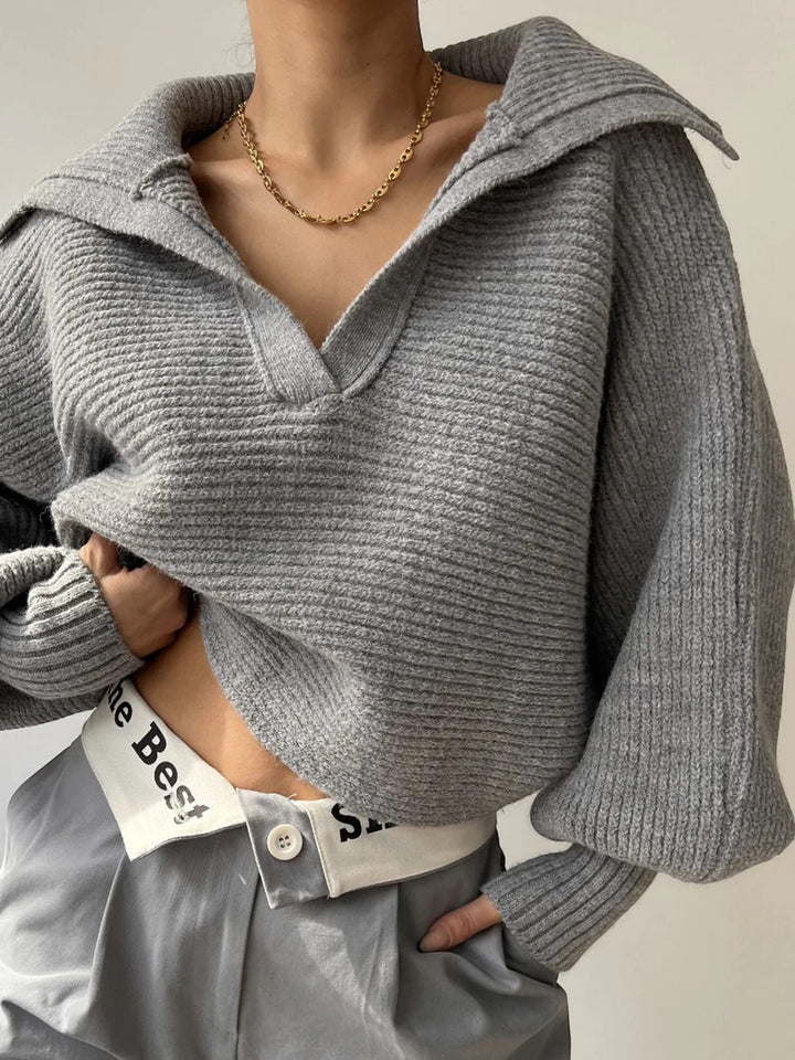Claire Mode | Weicher Strickpullover für Damen