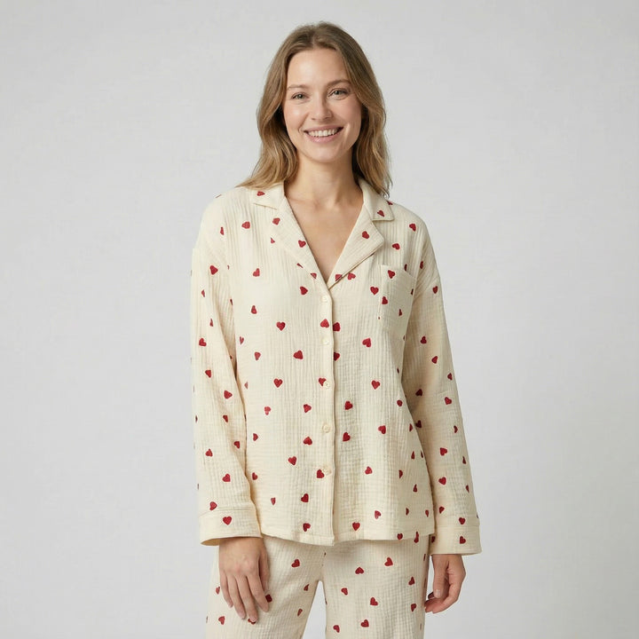 Riche | Completo pigiama donna in cotone