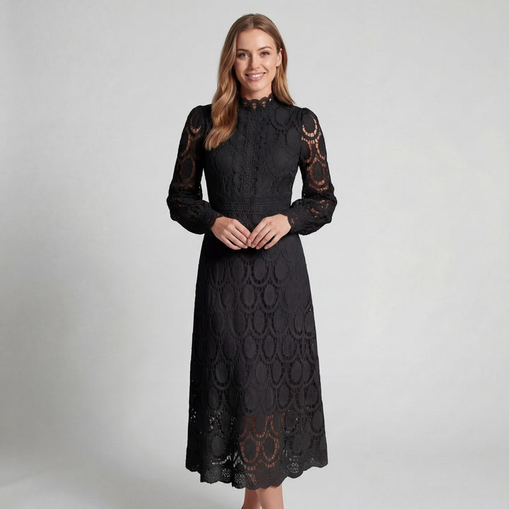 Claire Mode | Damenlangkleid aus feiner Baumwolle