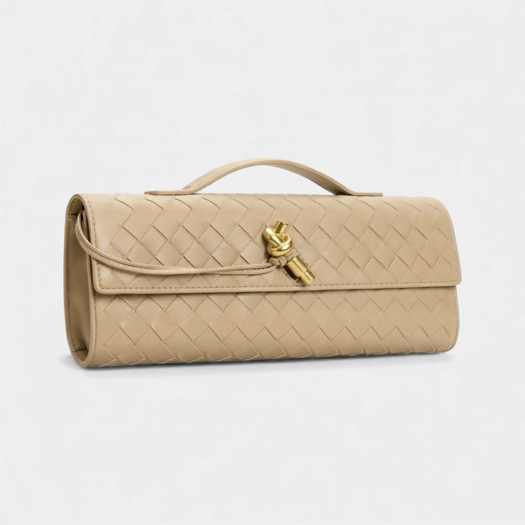 Borsa pochette in pelle per donna – Tracolla removibile