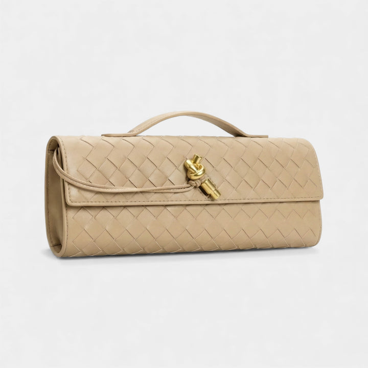 Borsa pochette in pelle per donna – Tracolla removibile