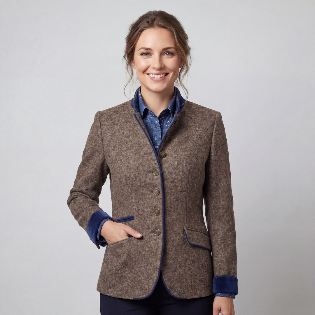 Claire Mode | Blazer aus Wollmischung für Damen