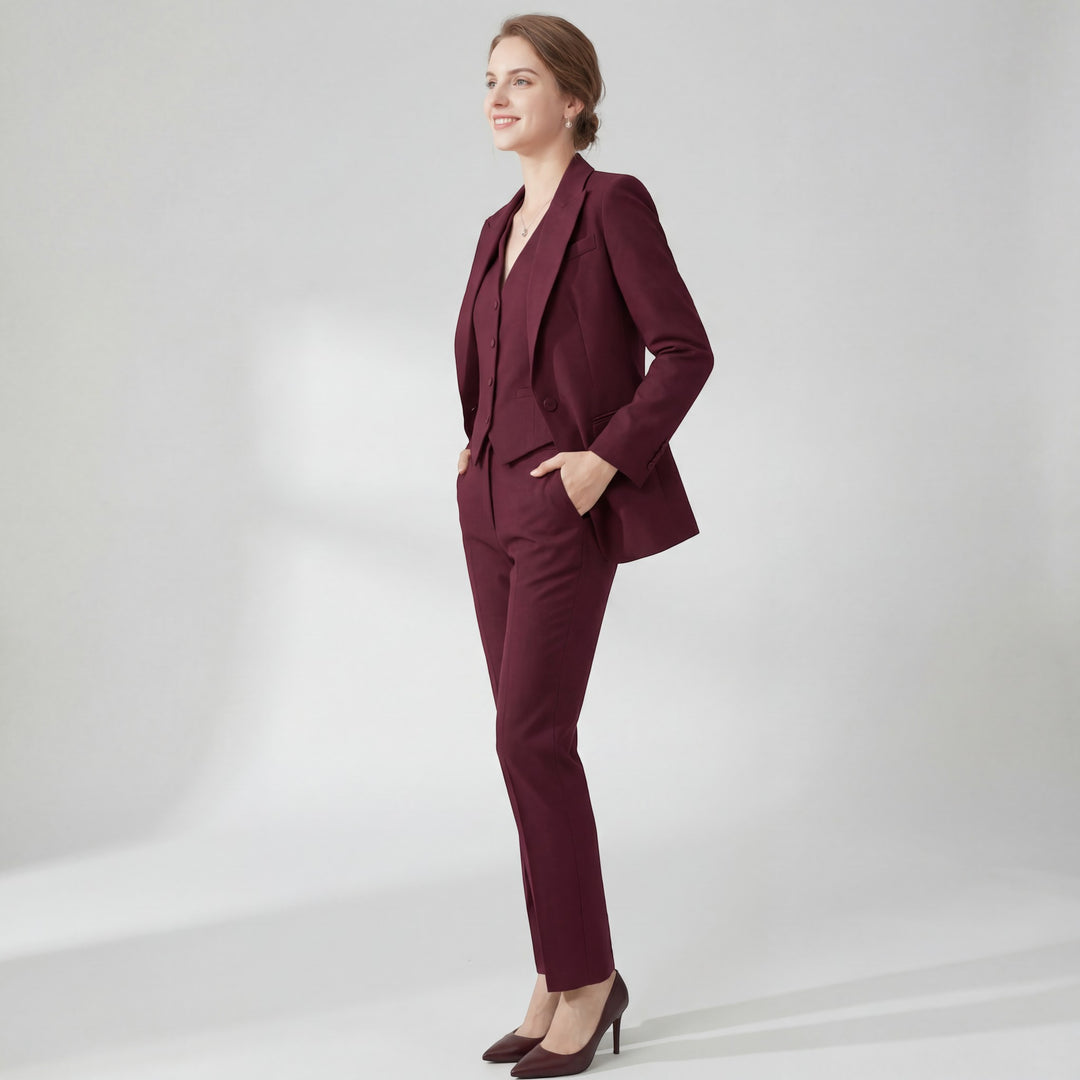 Claire Mode | Completo tailleur donna in lana fine