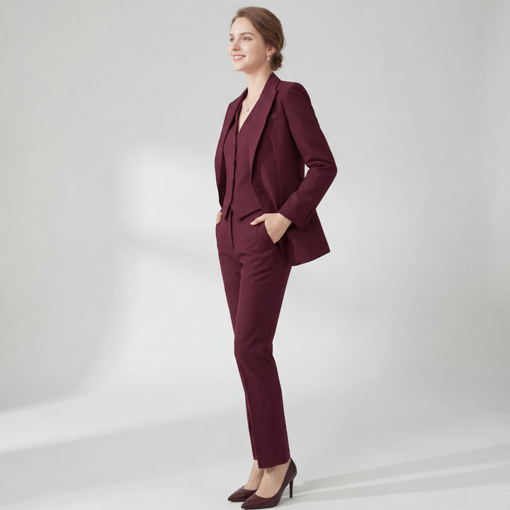 Claire Mode | Completo tailleur donna in lana fine