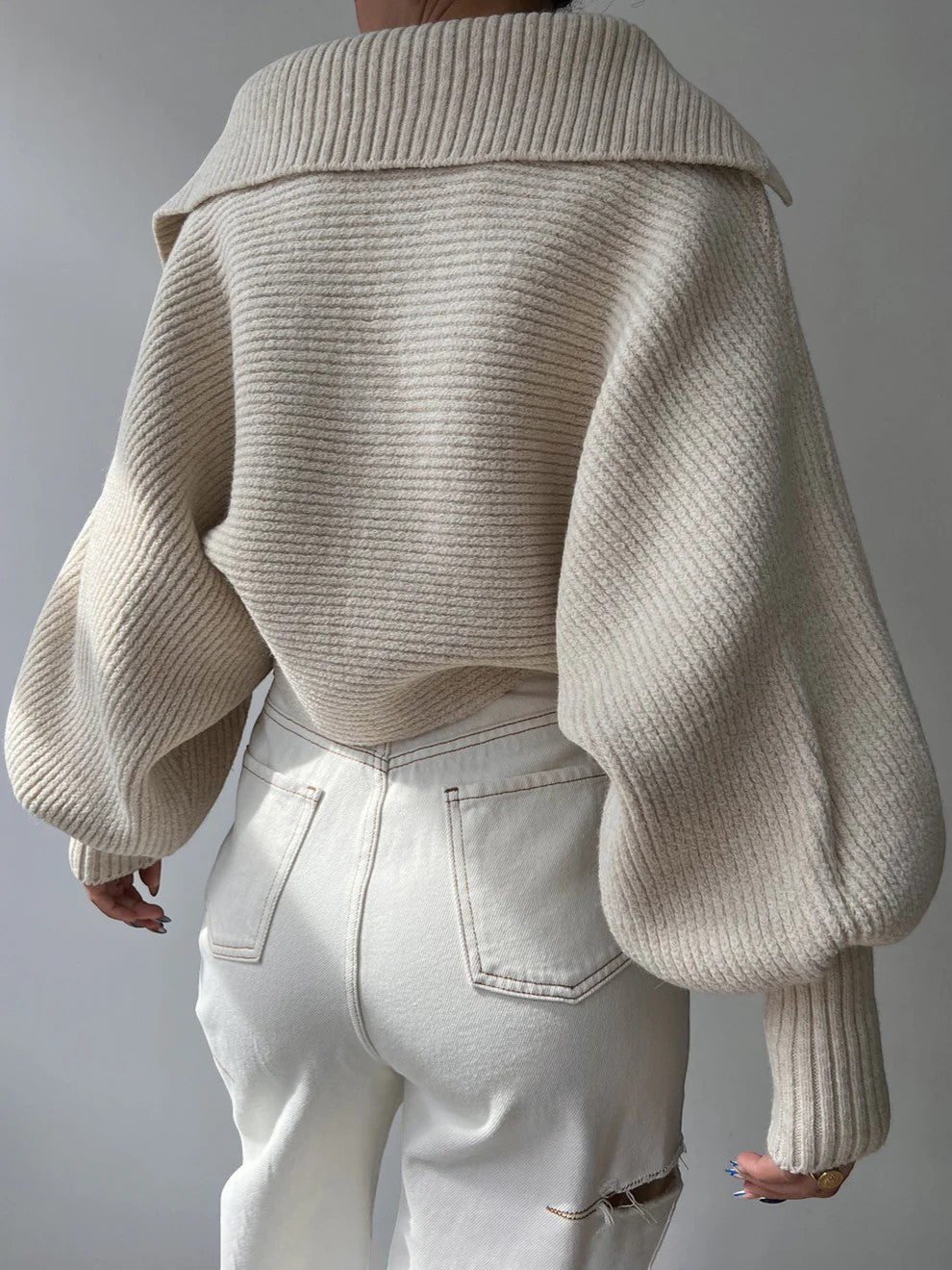 Claire Mode | Weicher Strickpullover für Damen