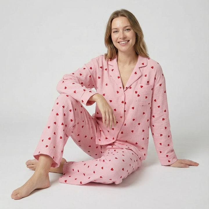 Riche | Completo pigiama donna in cotone